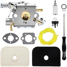 NIMTEK 584901401 Carburetor with Air Filter Tune-up Kits Fits Husqvarna 525L 525LS 525LST 525ES 325HE3 325HE4 525RXT String Trimmer Brushcutter