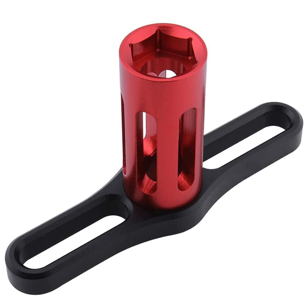 Klucz imbusowy 17mm do opon samochodowych 1/8 RC-czerwony