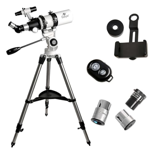 Gskyer Telescope, Telescopes for Adults, 80mm AZ Space Astronomical Refractor Telescope Kids, Adults Astronomy, German Technology Scope - Image 8