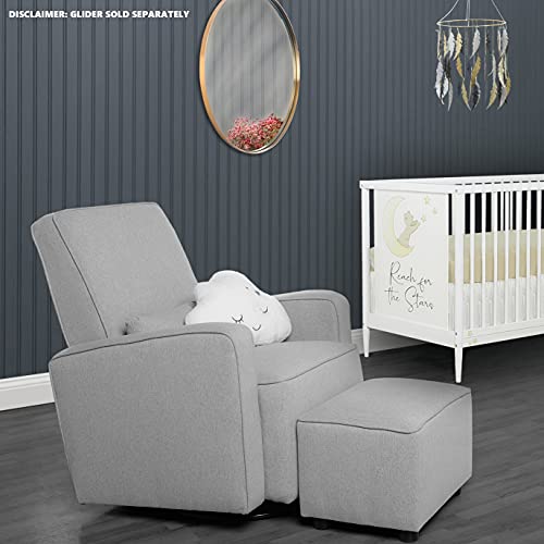 Image of Evolur Holland Upholstered Ottoman (Pack of 2)