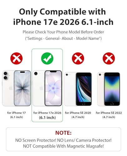 Coque iPhone 17e Jelanry protection intégrale avec cache USB C bleu - 2