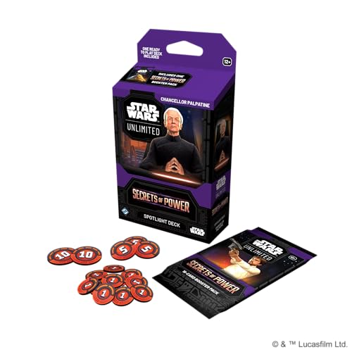 Asmodee Star Wars: Unlimited TCG Secrets of Power Chancellor miniatura 3