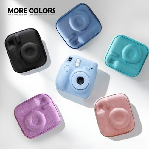 Funda rígida XANAD para cámara Fujifilm Instax Mini Rosa miniatura 5