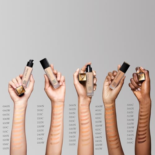 Lancôme Teint Idole Ultra Wear 455W, feuchtigkeitsspendende Full Coverage-Foundation in Braun mit natürlich mattem Finish… – Ansicht 6