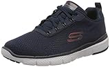 Air-Cooled Memory Foam. Skechers Herren Flex Advantage 3.0-232059 Sneaker, Blau (Navy Mesh/Red Trim Nvrd), 43 EU (9 UK)