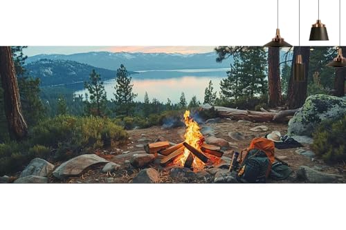 Activité Manuelle Adulte Anti-Stress : Grand Kit Diamond Painting XXL Forêt M799 - 2