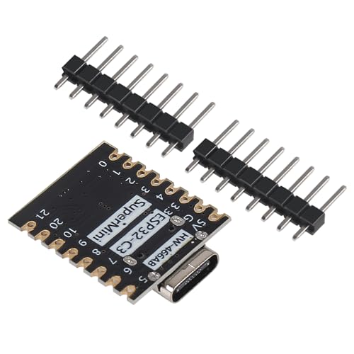AOICRIE 4pcs ESP32 ESP32-C3 Development Board ESP32 C3 Supermini WiFi Bluetooth Module ESP32C3 160MHz Running Frequency 2.4GHz Wi-Fi & Bluetooth for MicroPython - Image 7