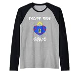 Este diseño influye en una ocasión impresionante para escapar de las habitaciones, coincidiendo con la fiesta de la sala de escape y el juego de escape. Impresionante para un equipo de escape room. Esté listo para el desafío y ganar el juego.