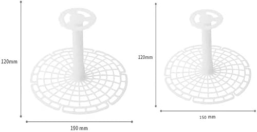 Miniatura 2 de 1 prensa de tarro de pepinillos, dispositivo de presión de tarro de Kimchi, red de presión de tarro de plástico para herramientas de cocina (S)