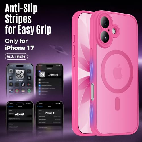 Image of Symcele Designed for iPhone 17 Case, Hot Pink