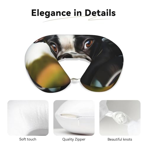 Almohada de espuma viscoelástica para viaje tamaño mediano miniatura 2