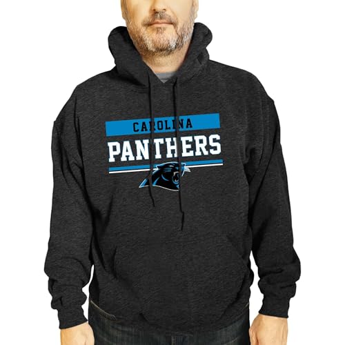 Team Fan Apparel Carolina Panthers Charcoal Gameday Hoodie - Men and Women