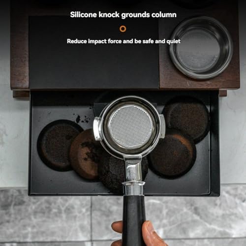 Station compactage espresso bois pour stabiliser le tassage de la machine B
