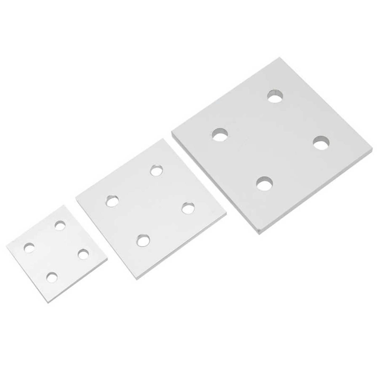 5 pièces plaque de connexion verticale à 4 trous pour plaque de connexion de carte de jonction d'extrusion d'aluminium 2040/6060/8080,2040