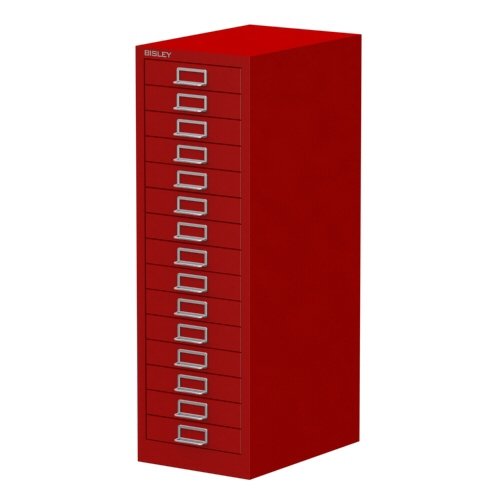 Classificatore in metallo Bisley, 15 Drawer