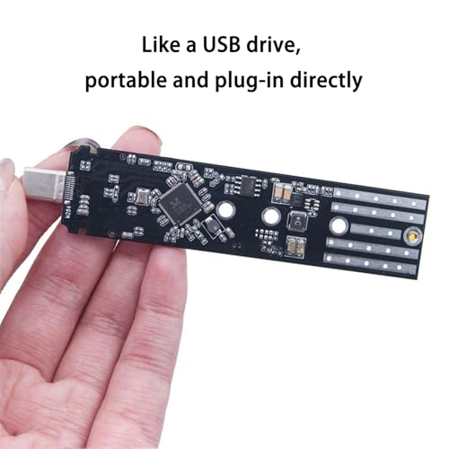 Carcasa externa para disco duro tipo C NVMe miniatura 2