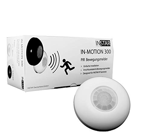 INSTAR IN-MOTION 300 PIR, Set sensore di movimento...