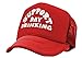 I Support Drinking During The Day - Vintage Retro Style Trucker Cap Hat (Full Red)