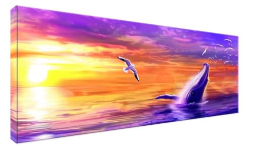 Peinture diamant artisanat coucher soleil XL pour surmonter l'anxiété