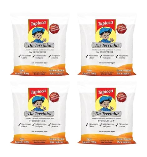 Da Terrinha Pack Tapioca da terrinha - 4x 500g