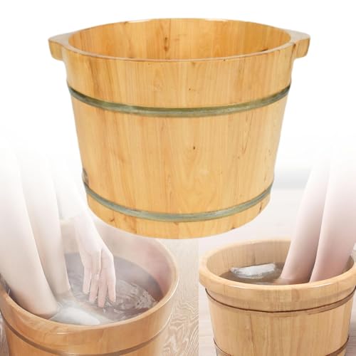 Tina de Madera para Remojar Pies para Spa en Casa miniatura 5