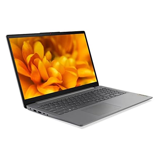Lenovo IdeaPad 3 Gen 6 - Ordenador Portátil 15.6" FullHD (Intel Core i7-1165G7, 8GB RAM, 512GB SSD, Intel Iris Xe Graphics, Windows 10) Gris - Teclado QWERTY Español