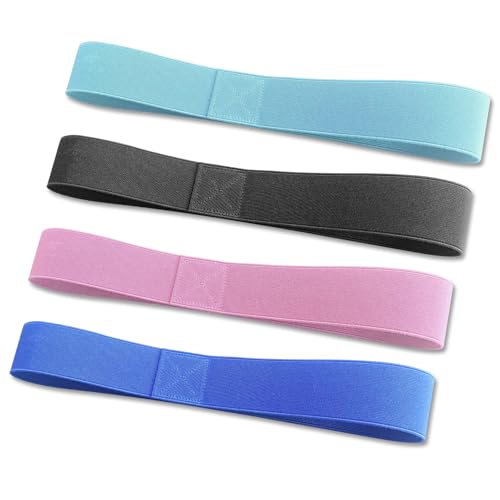 4-Pack Elastic Towel Straps for Secure Hold on Loungers Beach and Poolside Chairs