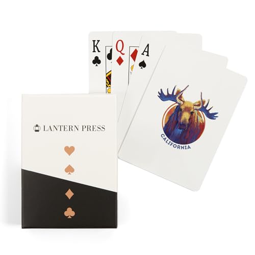 Baraja de Póker California Vivid Moose 52 cartas