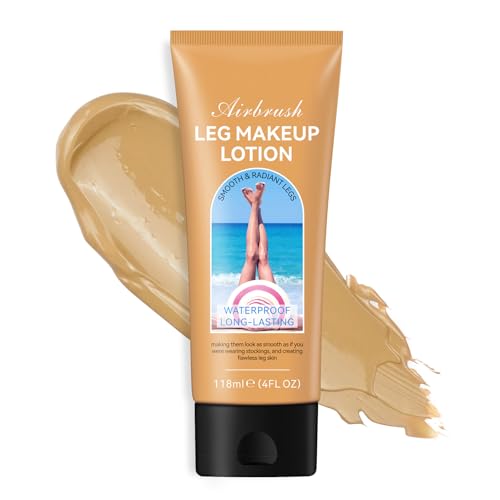 Maquillaje de piernas resistente al agua, para piernas y cuerpo, corrector de piernas y cicatrices para piernas y cuerpo, loción de maquillaje para piernas sin transferencia, maquillaje corporal para