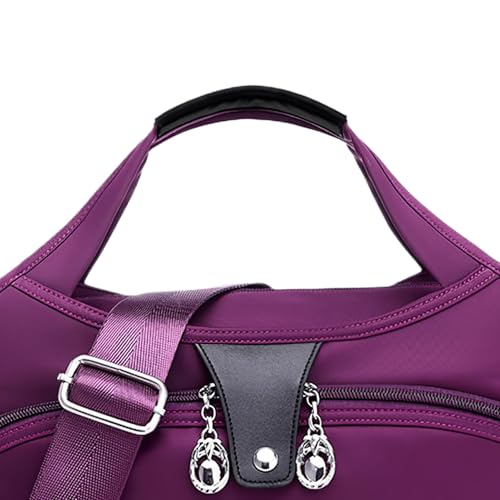 Sac à main grand taille femmes avec compartiments et bretelle réglable
