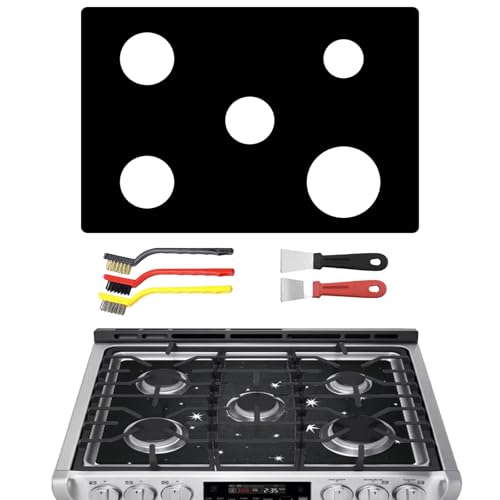 Stove Top Protector liner For 30 LG Gas Range Model LSG4511STLSG4511ST LSG4511ST00 5 Burner Thickness Reusable Stove Burner Covers