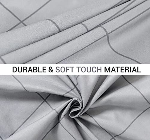 Lazzaro King Size Duvet Cover Sets - Premium Microfiber Kingsize Duvet Cover Sets (230 x 220 cm) 3 PCs - Ultrasoft Hypoallergenic Reversible Quilt Cover Bedding Set With Zipper Closure