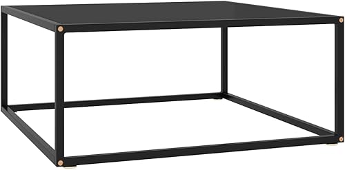 Miniatura 69 de Mesa de centro, mesa de centro industrial, mesa de centro moderna de mediados de siglo, mesa central para sala de estar, mesa de cóctel, mesa Negro
