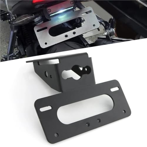 Support plaque d'immatriculation moto pour arrière épuré GSX-S1000F - 2