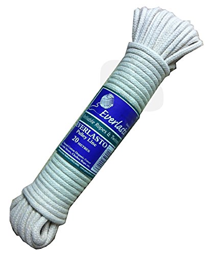 EVERLASTO Natural Cotton Pulley LINE - 5.5MM X 20M EVERLASTO Natural Cotton Pulley LINE - 5.5MM X 20M