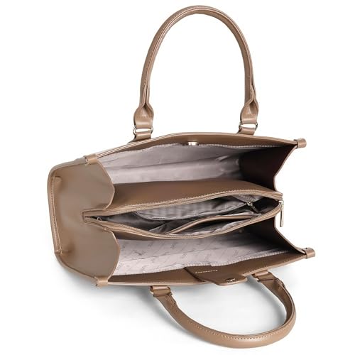 Image of Exotic Chic Edition Urban Luxe Hand & Sling Bag for Women | Stylish PU Leather Tote with Spacious Compartments & Detachable Strap