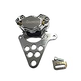 Wilwood Custom Motorcycle Harley Rear Brake Caliper Kit Polished, 3/4 Inch Axle