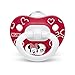 NUK Disney Minnie Mouse Orthodontic Pacifiers, 6-18 Months, 2-Pack