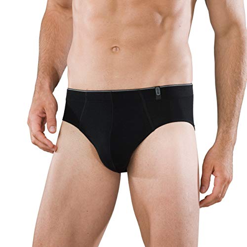 Preisvergleich Produktbild Schiesser Herren Minislip 95 / 5 205422 3er Pack, Größe:6 / L;Farbe:schwarz-000