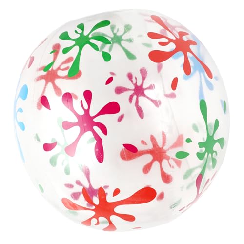 Sosoport 80cm Diameter Inflatable Beach Ball Bouncing Toy Ball for Boys and Girls for