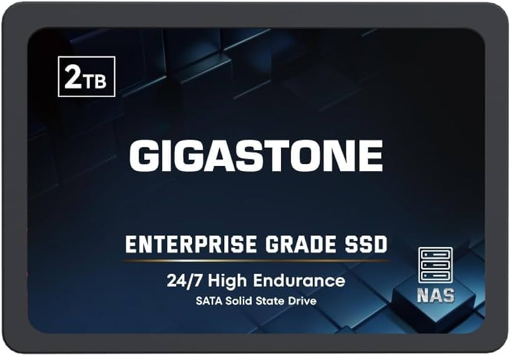 GIGASTONE SSD 2TB NAS SSD (2パック) TLC 3D Amazon | 【NAS SSD 御勧め】GIGASTONE SSD 2TB NAS SSD TLC 3D