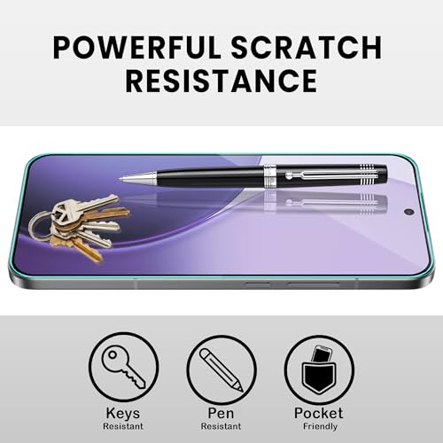 Image of ArmourPro Military Grade Gorilla Tempered Glass Compatible For Oppo Reno 14 Pro (6.83 Inch) With Easy Installation Kit for Smartphone| Edge-To-Edge Protector Coverage | Black, Pack of 2
