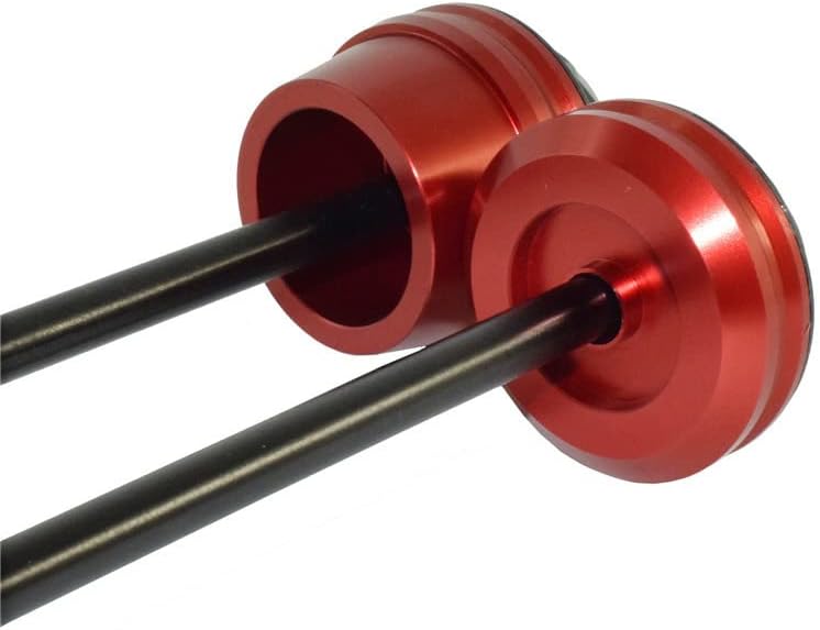 Front & Rear Wheel Fork Axle Slider Cap Crash Protector for Yamaha MT-07 FZ-07 FZ07 MT07 XSR 700 2014 2015 2016 2017 2018 2019 2020 (Red)