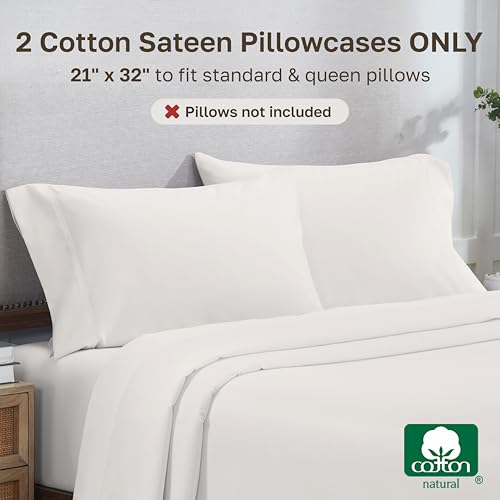 Image of California Design Den 800 Thread Count 2-Pack Standard Pillowcases