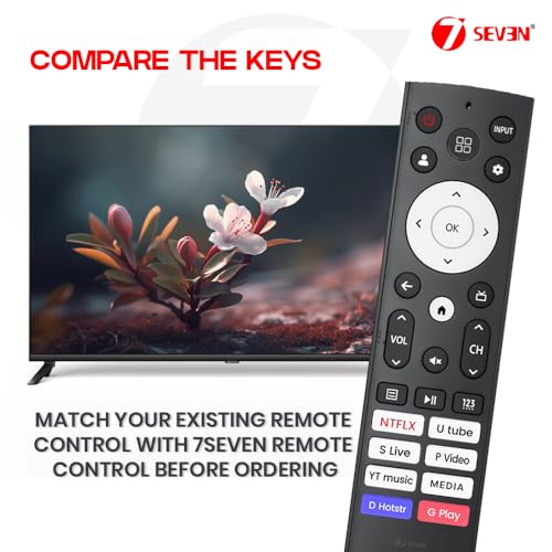Image of 7SEVEN Compatible for Hisense Tv Remote Original Suitable for ERF3C90H ERF3H90H ERF3K90P ERF3M90H EFR3N90H EFR3T920H Models Remote Control - Universal Hisense Tv Remote Control