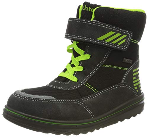 Botte de neige Richter Garçon Snow 2788-8171 en après-ski noir et bleu