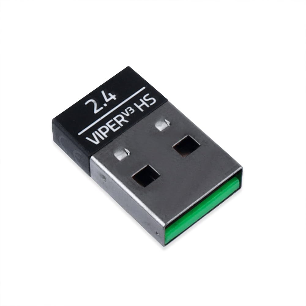 USB Dongle Receiver Adapter for Razer Viper V3 Hyperspeed Gaming Wireless Mouse