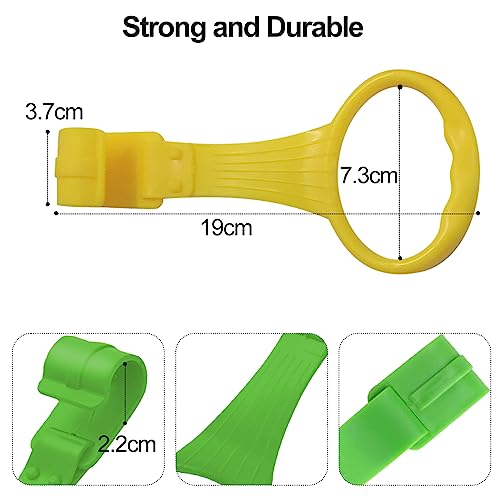 DJEDJEO Anelli Box Bambini, 4 Pezzi Maniglie Box