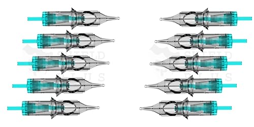 Image of 5RS Round Shader Tattoo Cartridge Needles - Disposable & Sterile (10-Pack)