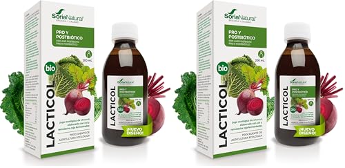 Soria Natural Lacticol Jugo Chucrut Eco - 200 mililitros (Paquete de 2)